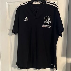 Adidas Black Houston Dynamo Men's Jersey